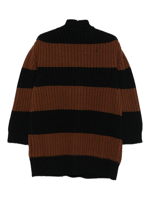 SEMICOUTURE STRIPED CARDIGAN